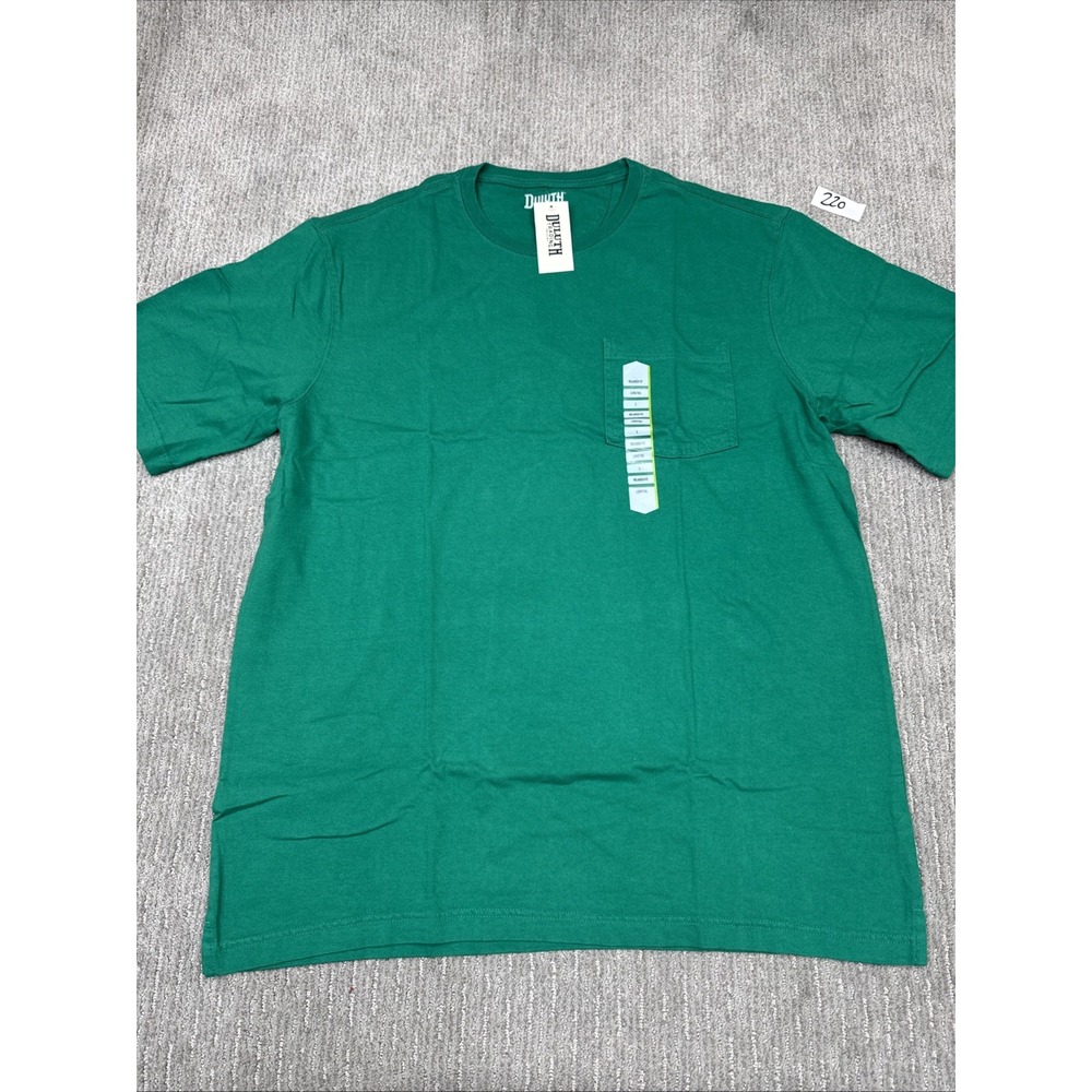 Duluth Size Large Relaxed Fit Long Tail Pocket T-Shirt Color REM #220 - Picture 8 of 11